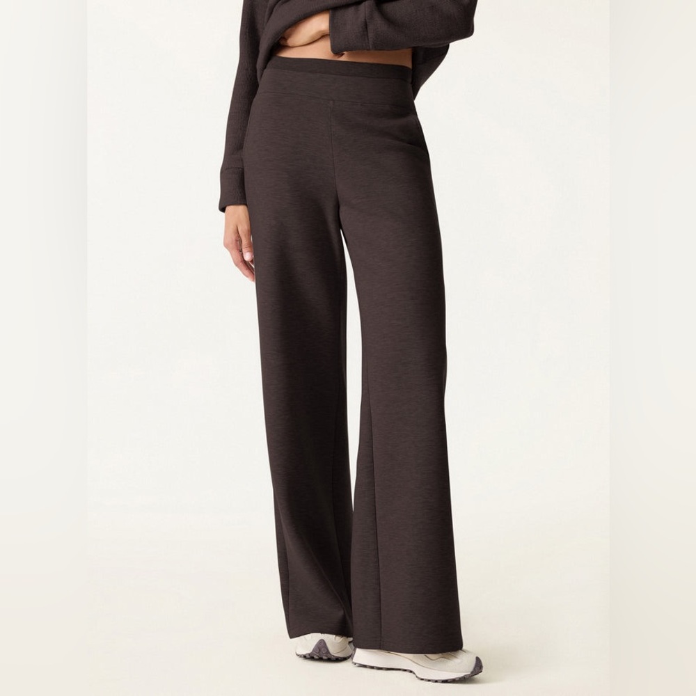 OGL Wide Leg Pants in Dark Brown